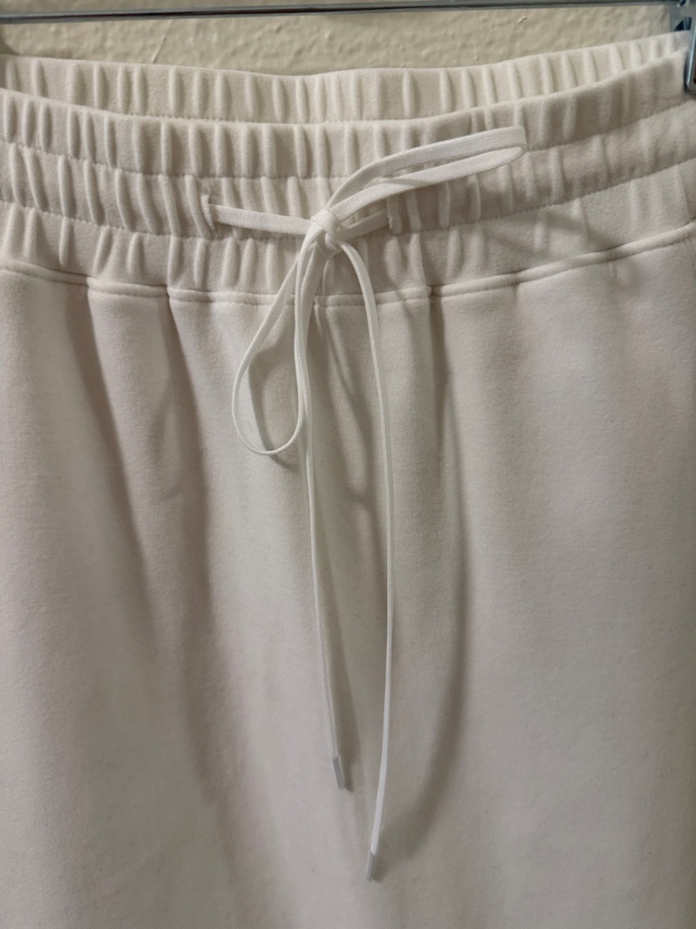 Women's white Midi Drawstring Skirt - Picture 3 of 9